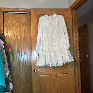 H&M White Casual Dress